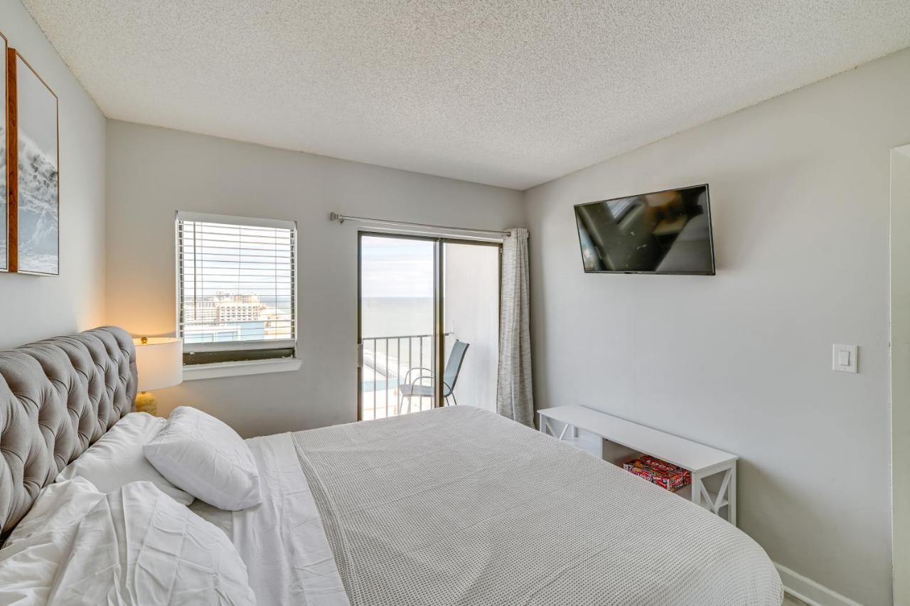 Oceanfront Myrtle Beach Condo With Balcony And Views! Exteriör bild