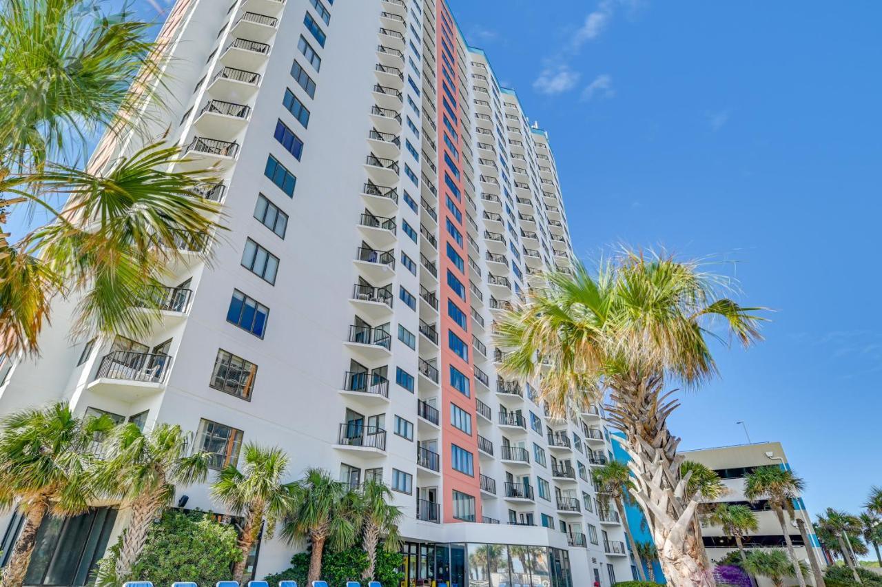 Oceanfront Myrtle Beach Condo With Balcony And Views! Exteriör bild