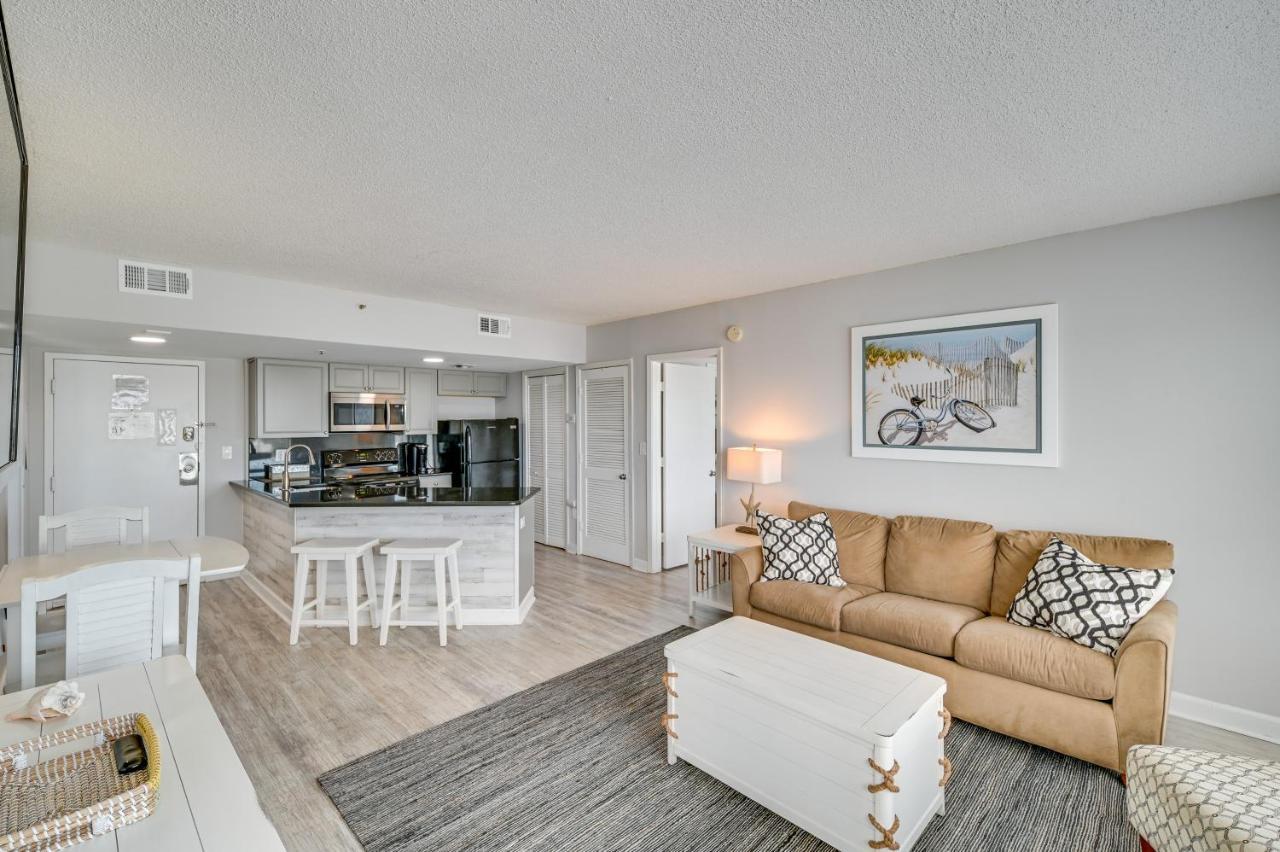 Oceanfront Myrtle Beach Condo With Balcony And Views! Exteriör bild