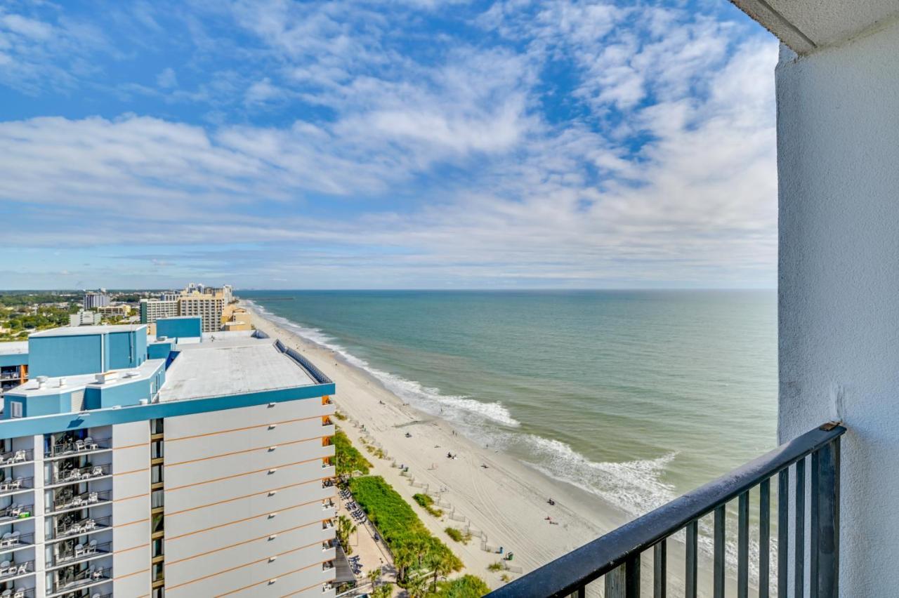 Oceanfront Myrtle Beach Condo With Balcony And Views! Exteriör bild