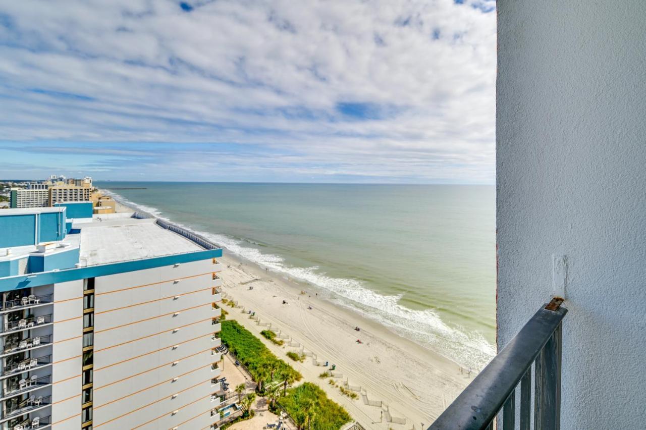Oceanfront Myrtle Beach Condo With Balcony And Views! Exteriör bild