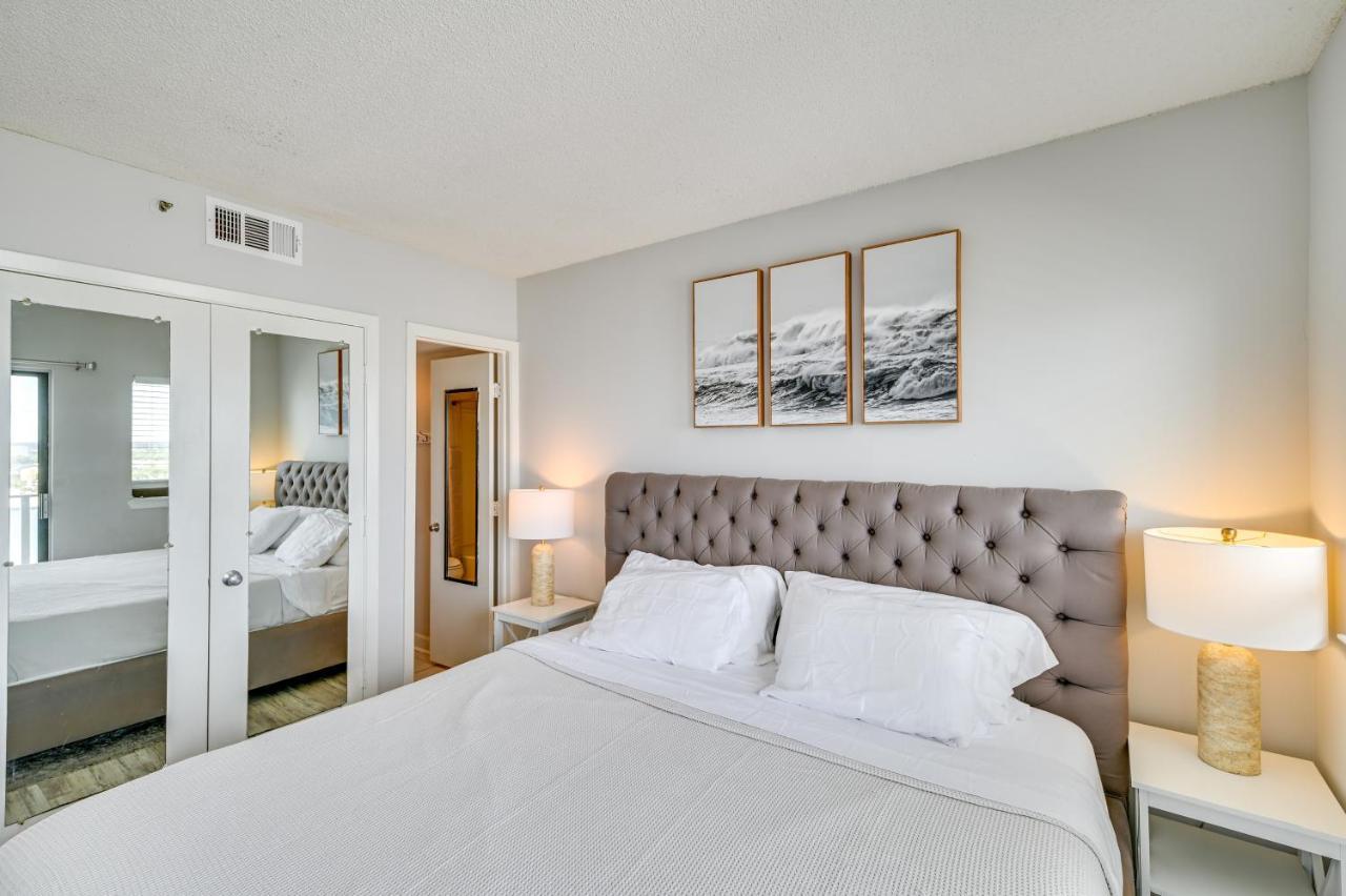 Oceanfront Myrtle Beach Condo With Balcony And Views! Exteriör bild