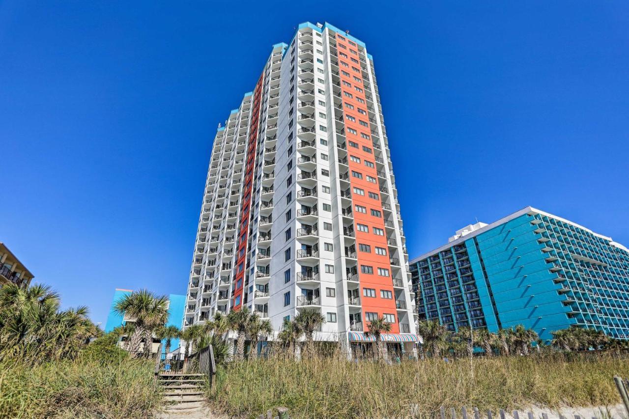 Oceanfront Myrtle Beach Condo With Balcony And Views! Exteriör bild